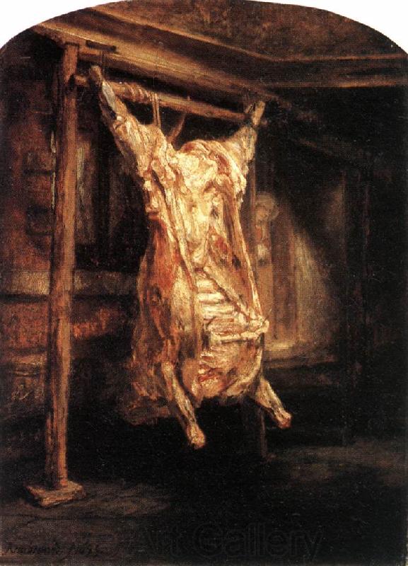 REMBRANDT Harmenszoon van Rijn The Flayed Ox